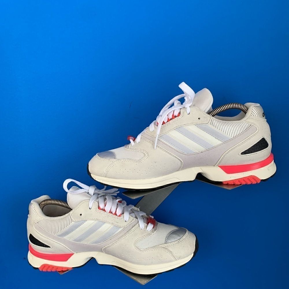 adidas Originals ZX 4000 Women's Sneakers 80's Retro Shoes - Chalk White